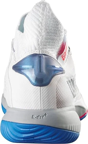 Wilson Kaos Rapide SFT Women's Shoes White/Cooling Spray/French Blue : 6 B - Medium, Textile - Image 4