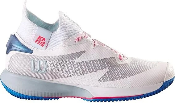 Wilson Kaos Rapide SFT Women's Shoes White/Cooling Spray/French Blue : 6 B - Medium, Textile - Image 6