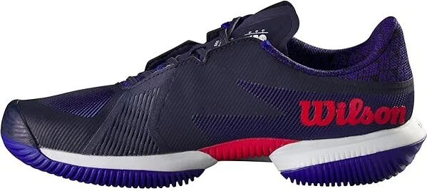 Wilson Kaos Swift 1.5 Tennis Shoes Men's Shoes Navy Blazer/Cooling Spray/Infrared : 7 D - Medium, Synthetic - Image 5