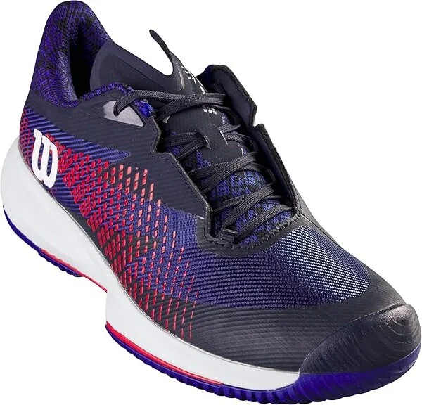 Wilson Kaos Swift 1.5 Tennis Shoes Men's Shoes Navy Blazer/Cooling Spray/Infrared : 7 D - Medium, Synthetic
