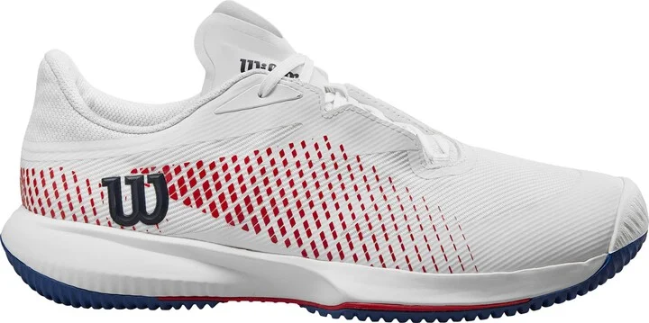 White/Deja Vu Blue/Wilson Red