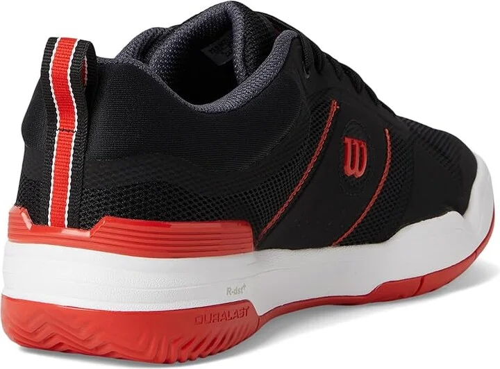 Wilson Pickle Pro Men's Shoes Black/Infrared/White : 10.5 E - Wide, Textile - Image 4
