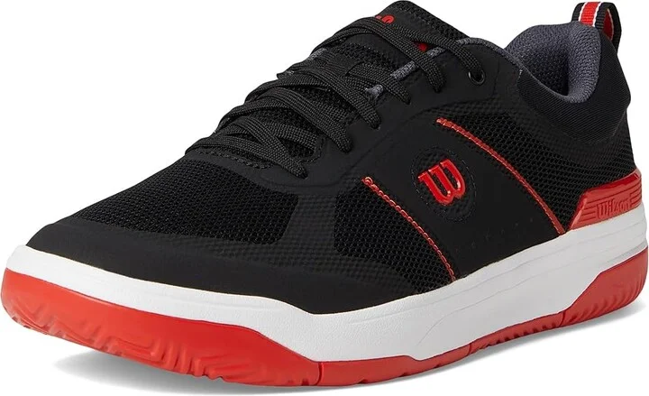 Wilson Pickle Pro Men's Shoes Black/Infrared/White : 10.5 E - Wide, Textile - Image 5