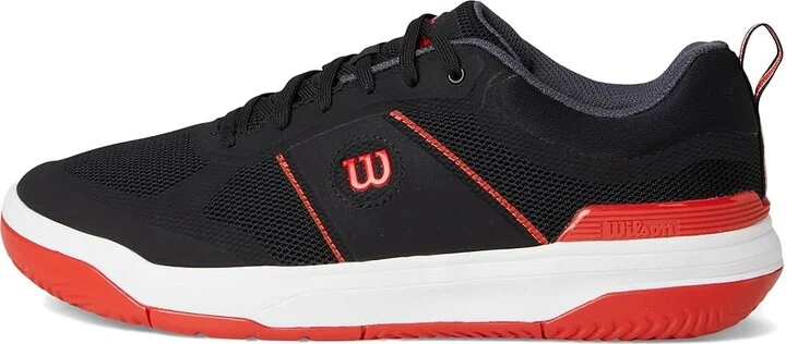Wilson Pickle Pro Men's Shoes Black/Infrared/White : 10.5 E - Wide, Textile - Image 6