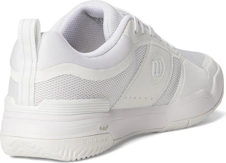Wilson Pickle Pro Men's Shoes White/White/White : 7.5 E - Wide, Textile - Image 4