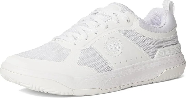 Wilson Pickle Pro Men's Shoes White/White/White : 7.5 E - Wide, Textile - Image 5