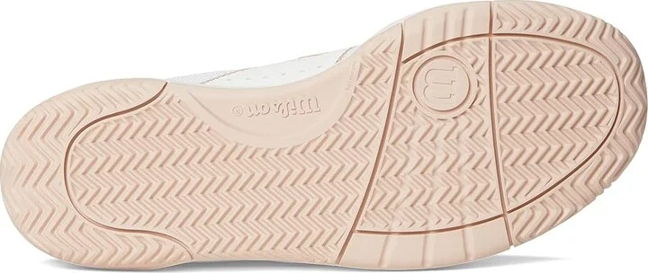 Wilson Pickle Pro Women's Shoes White/White/Cameo Rose : 7 D - Wide, Textile - Image 3