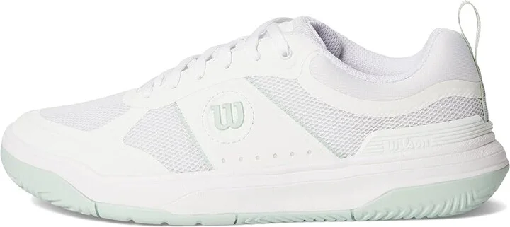 Wilson Pickle Pro Women's Shoes White/White/Surf Spray : 10 D - Wide, Textile - Image 6