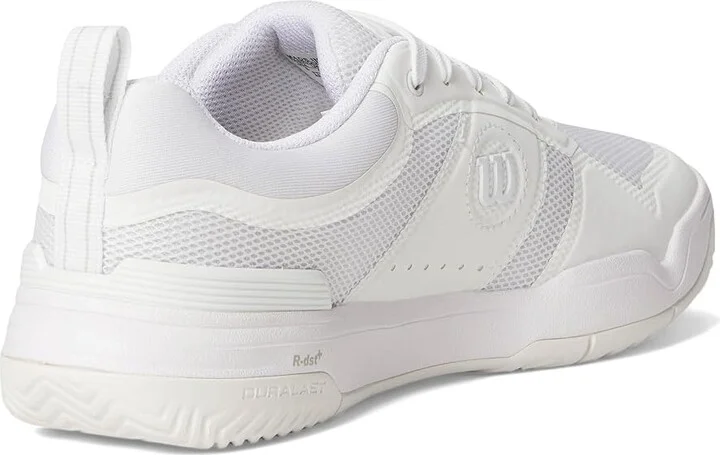 Wilson Pickle Pro Women's Shoes White/White/White : 6 D - Wide, Textile - Image 4
