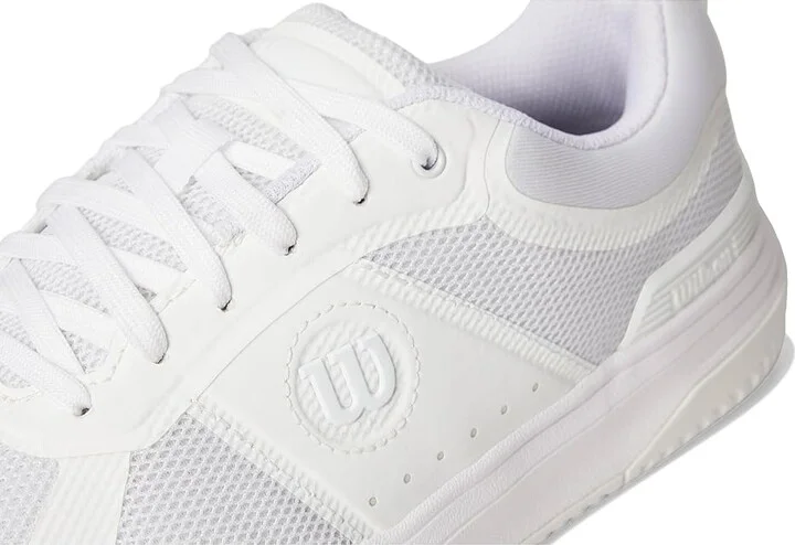 Wilson Pickle Pro Women's Shoes White/White/White : 6 D - Wide, Textile - Image 7