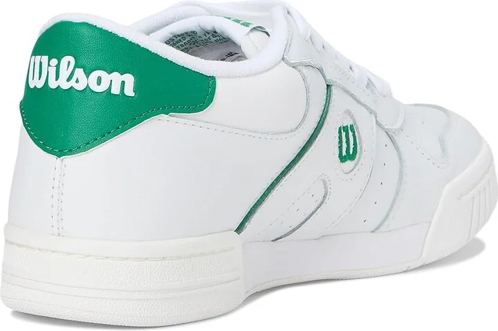 Wilson Pro Staff 87 Women's Snow Shoes White/White/Bosphorus : 10 M, Leather - Image 4