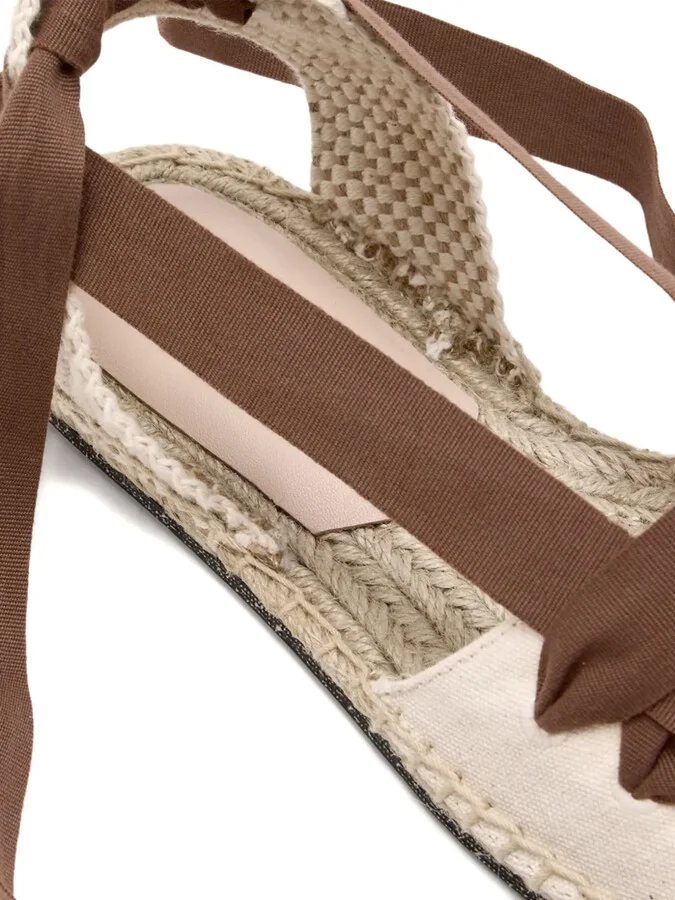 Wilson ribbon-lace espadrilles - Image 3