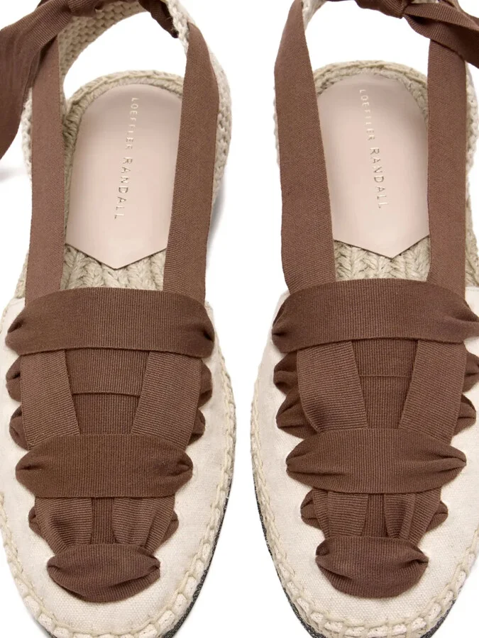 Wilson ribbon-lace espadrilles - Image 4
