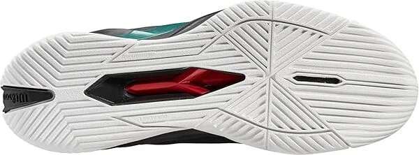 Wilson Rush Pro 4.0 Blade Men's Tennis Shoes Black/Black/Deep Teal : 7 D - Medium, Rubber - Image 3