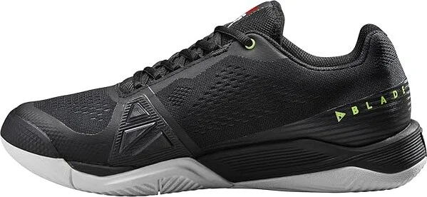 Wilson Rush Pro 4.0 Blade Men's Tennis Shoes Black/Black/Deep Teal : 7 D - Medium, Rubber - Image 5