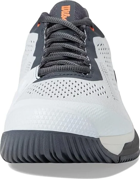 Wilson Rush Pro 4.0 Shift Men's Tennis Shoes Ballad Blue/Ebony/Orange Tiger : 14 D - Medium, Synthetic - Image 3
