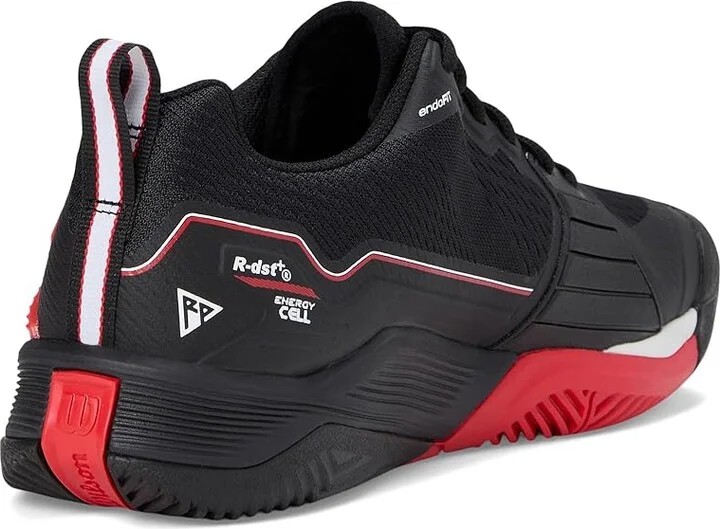 Wilson Rush Pro 4.5 Men's Shoes Black/Infrared/White : 13 D - Medium, Synthetic - Image 4