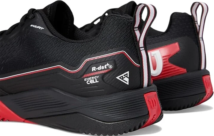 Wilson Rush Pro 4.5 Men's Shoes Black/Infrared/White : 13 D - Medium, Synthetic - Image 7