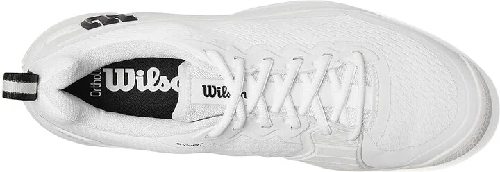 Wilson Rush Pro 4.5 Men's Shoes White 1 : 14 D - Medium, Synthetic - Image 2