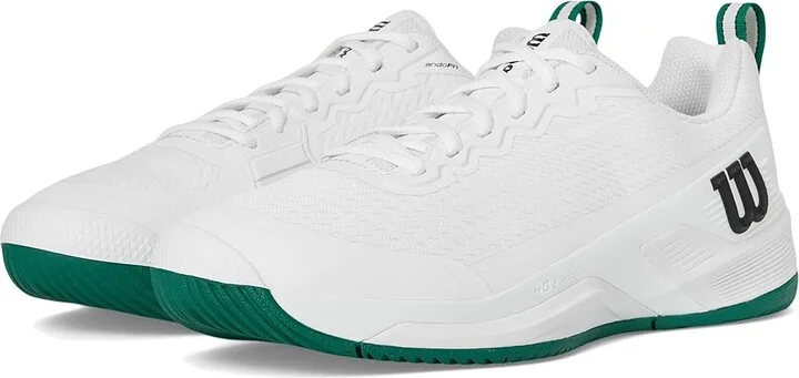 Wilson Rush Pro 4.5 Men's Shoes White 2 : 7.5 D - Medium, Synthetic