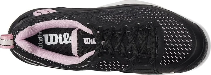 Wilson Rush Pro 4.5 W Women's Shoes Black : 9.5 B - Medium, Textile - Image 2