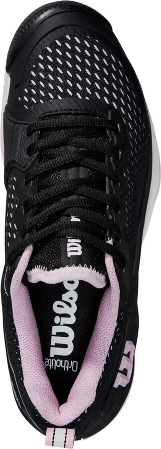 Wilson Rush Pro 4.5 Womens Tennis Shoes - Black/white/pirouette - Image 2