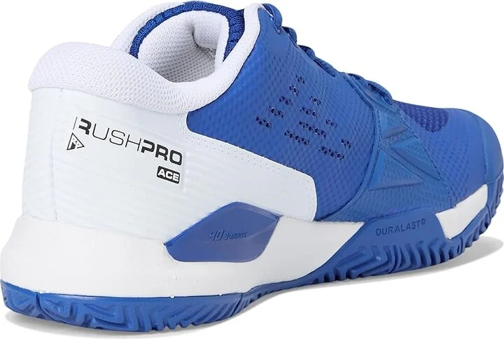 Wilson Rush Pro Ace Men's Tennis Shoes Deja Vu Blue/White/Black : 12.5 E - Wide, Synthetic - Image 4