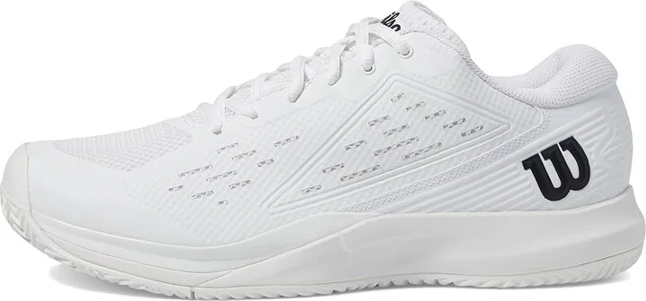 Wilson Rush Pro Ace Men's Tennis Shoes White/White/Black : 10.5 D - Medium, Synthetic - Image 5