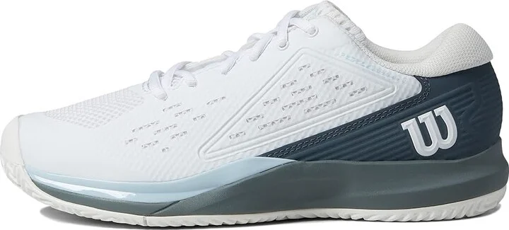 Wilson Rush Pro Ace Pickleball Shoes Women's Shoes White/Stormy Weather/Baby Blue : 11 B - Medium, Synthetic - Image 6