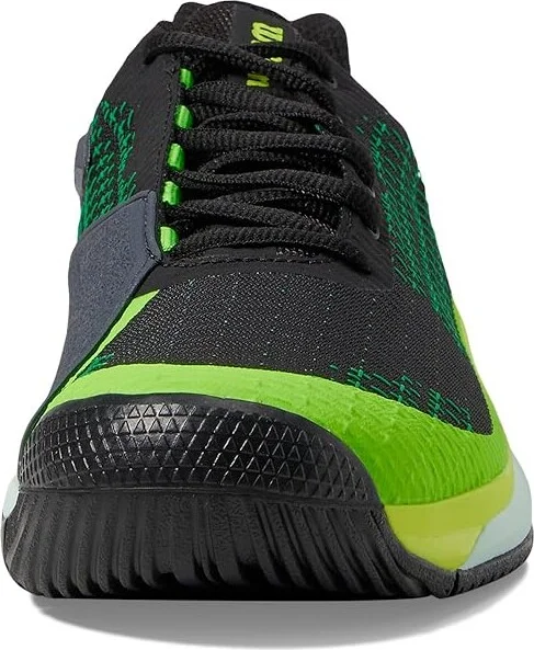 Wilson Rush Pro Extra Duty Tennis Shoes Black/Safety Yellow/Green Gecko : Men's 12.5 Medium, Rubber - Image 5
