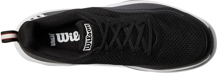 Wilson Rush Pro Lite Men's Tennis Shoes Black/Ebony/White : 14 D - Medium, Synthetic - Image 2