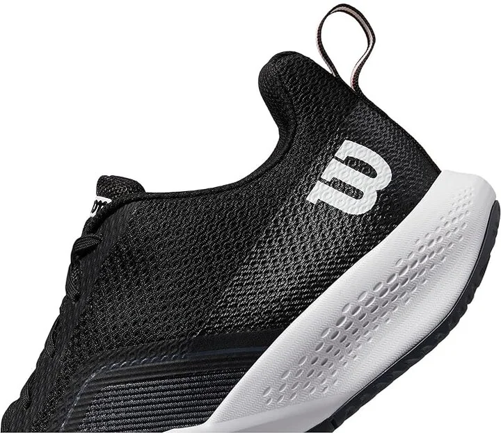Wilson Rush Pro Lite Men's Tennis Shoes Black/Ebony/White : 14 D - Medium, Synthetic - Image 4