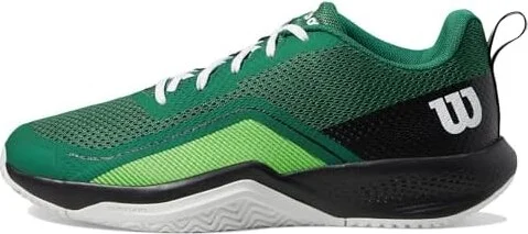 Wilson Rush Pro Lite Men's Tennis Shoes Evergreen/Black/White : 8.5 D - Medium, Synthetic - Image 6