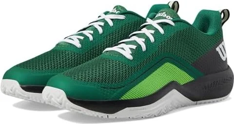 Wilson Rush Pro Lite Men's Tennis Shoes Evergreen/Black/White : 8.5 D - Medium, Synthetic