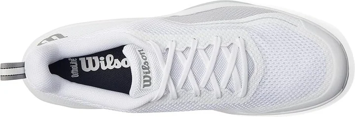 Wilson Rush Pro Lite Men's Tennis Shoes White/Pearl Blue/Monument : 10.5 D - Medium, Synthetic - Image 2