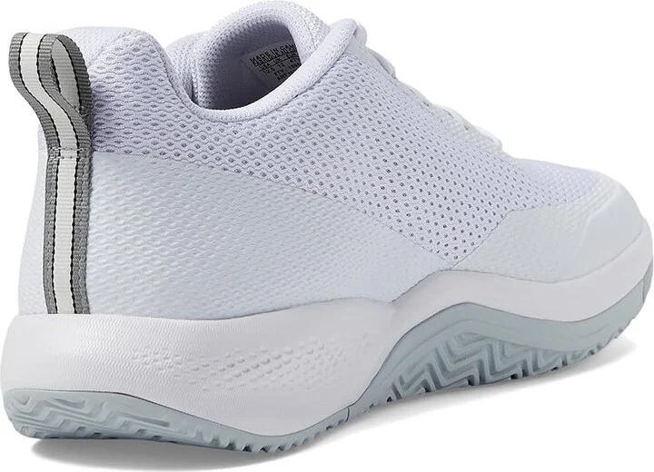Wilson Rush Pro Lite Men's Tennis Shoes White/Pearl Blue/Monument : 10.5 D - Medium, Synthetic - Image 4