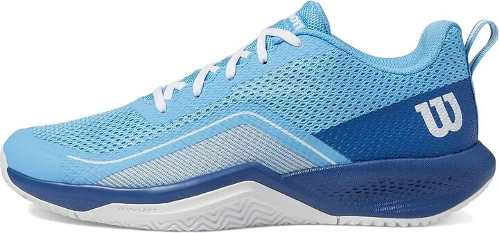 Wilson Rush Pro Lite Women's Tennis Shoes Bonnie Blue/Dej Vue Blue/White : 5.5 B - Medium, Synthetic - Image 5