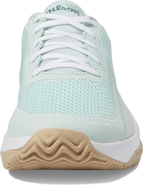Wilson Rush Pro Lite Women's Tennis Shoes Opal Blue/White/Safari : 8.5 B - Medium, Synthetic - Image 3