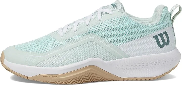 Wilson Rush Pro Lite Women's Tennis Shoes Opal Blue/White/Safari : 8.5 B - Medium, Synthetic - Image 5