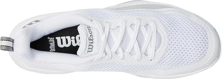 Wilson Rush Pro Lite Women's Tennis Shoes White/Pearl Blue/Monument : 5.5 B - Medium, Synthetic - Image 2