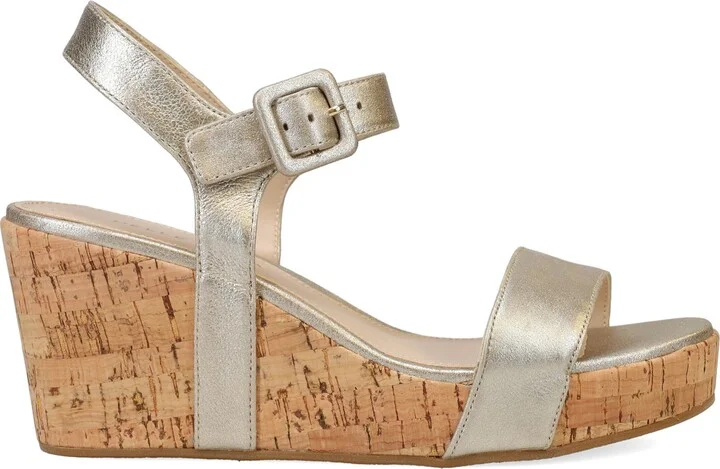Wiltz Ankle Strap Platform Wedge Sandal - Image 7