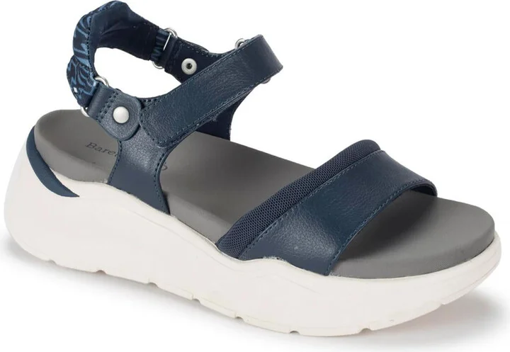 Wincy Womens Faux Leather Platform Sandals