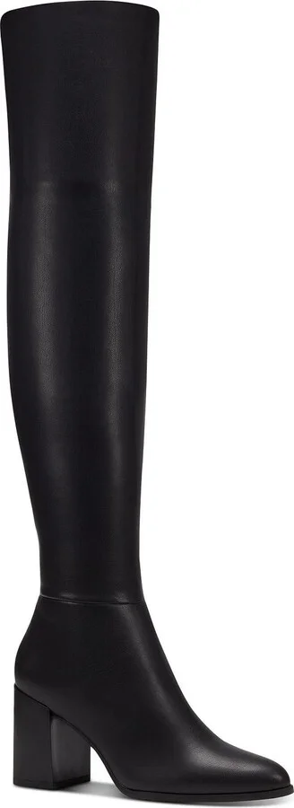 Windee Womens Faux Leather Tall Over-The-Knee Boots