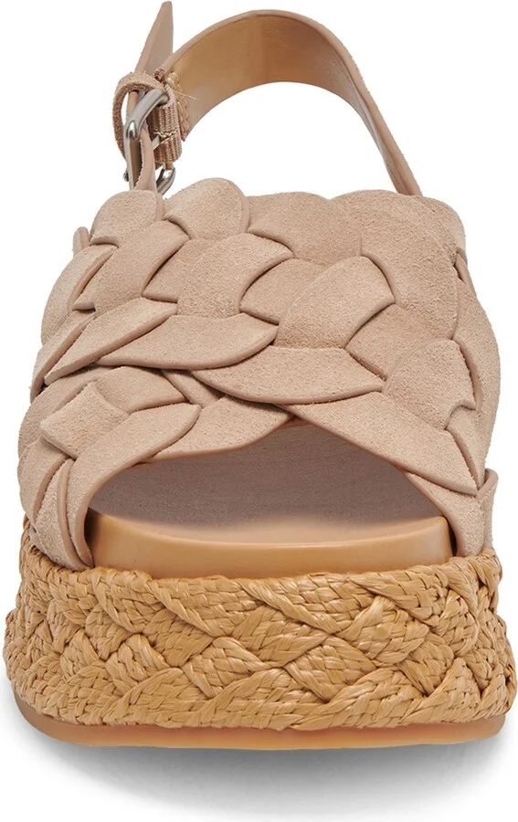 Winder Basketweave Slingback Platform Sandal - Image 4
