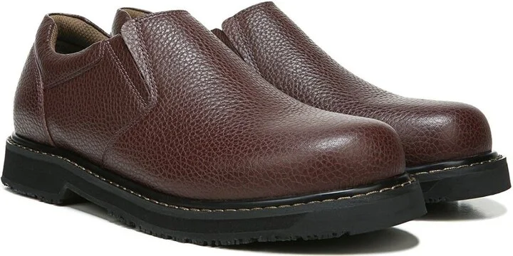 BROWN TUMBLED LEATHER