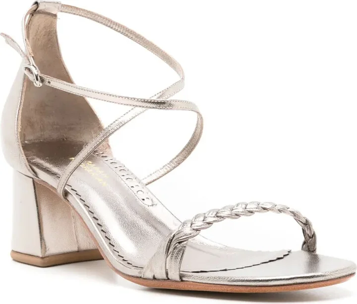 Windsor 40mm metallic-effect sandals - Image 2