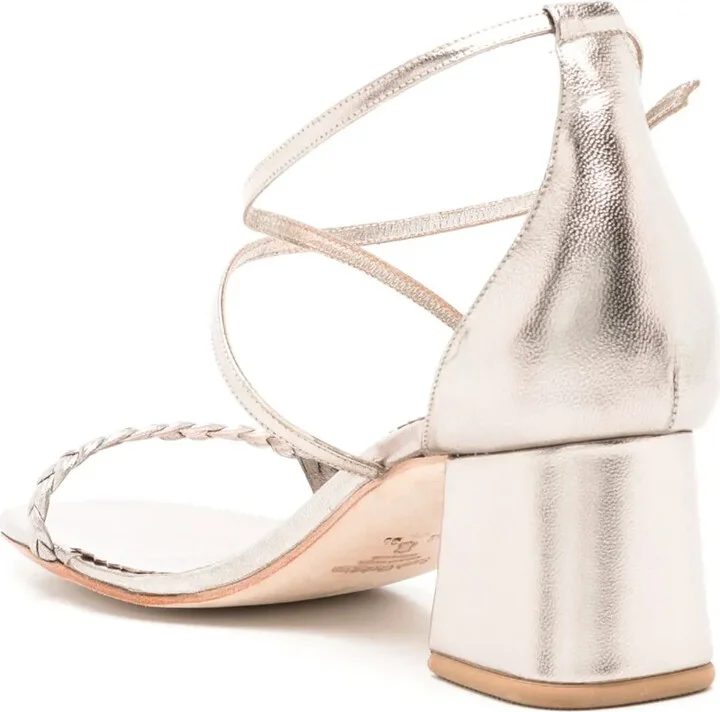 Windsor 40mm metallic-effect sandals - Image 3