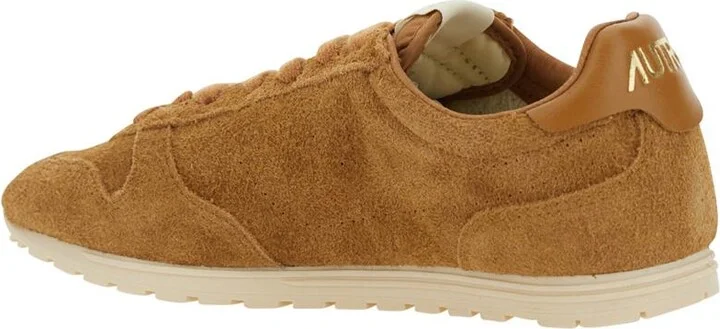 'Windspin Low' Brown Sneaker With Logo On The Side And On The Heel In Suede Woman - Image 3