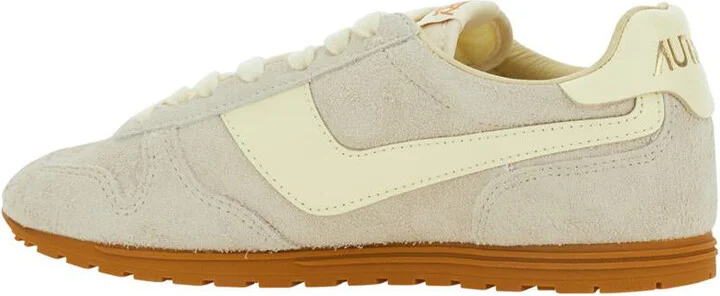 'Windspin Low' Grey Sneaker With Logo On The Side And On The Heel In Suede Woman - Image 3