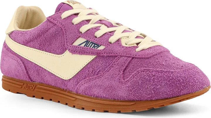 Windspin Low-top Suede And Leather Sneakers - Image 2